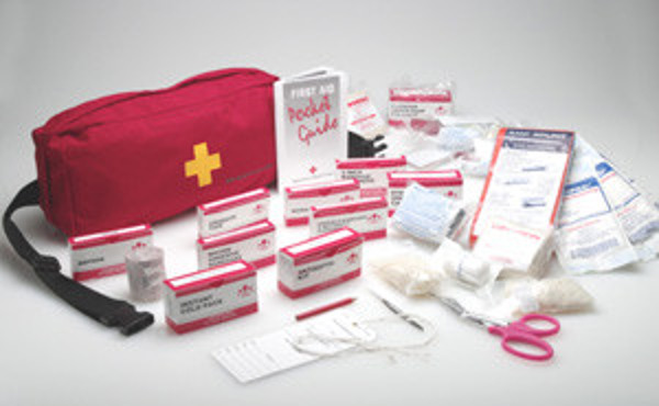 First aid kit.